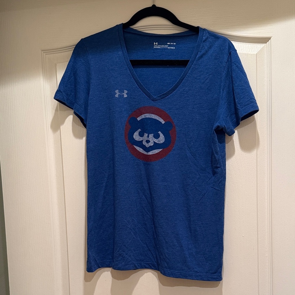 Under Armour Royal Blue V-Neck Chicago Cubs